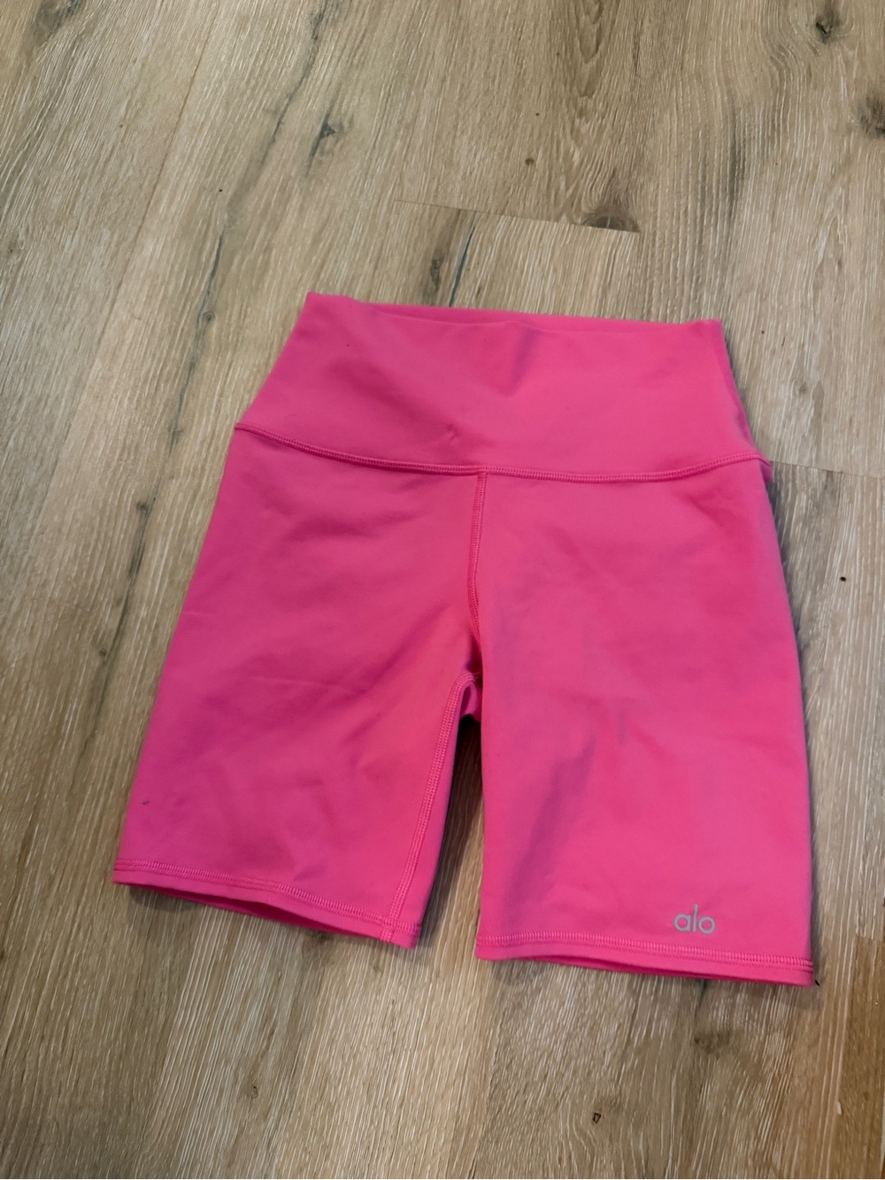 ALO Yoga Hot Pink Bike Shorts